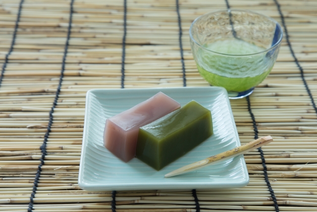 夏にぴったり水羊羹